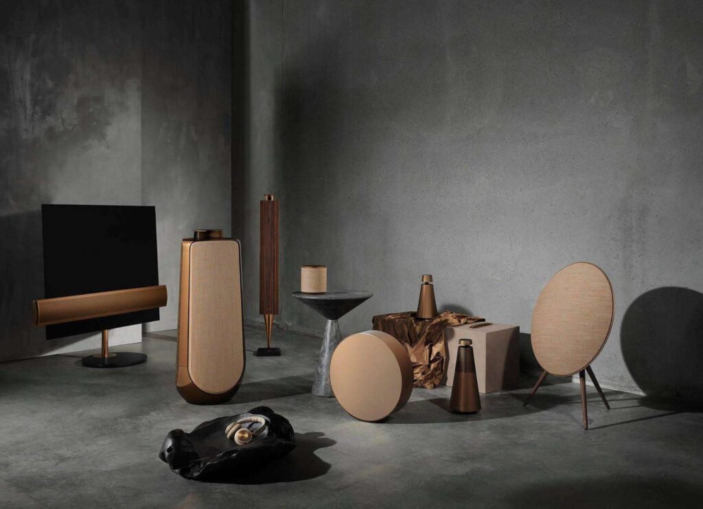 Designer audio systems from the Eskay brochure