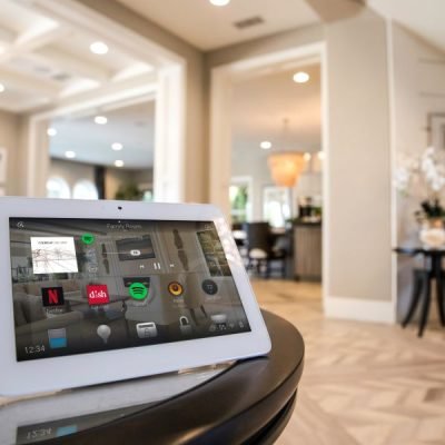 Touchscreen home control and security system